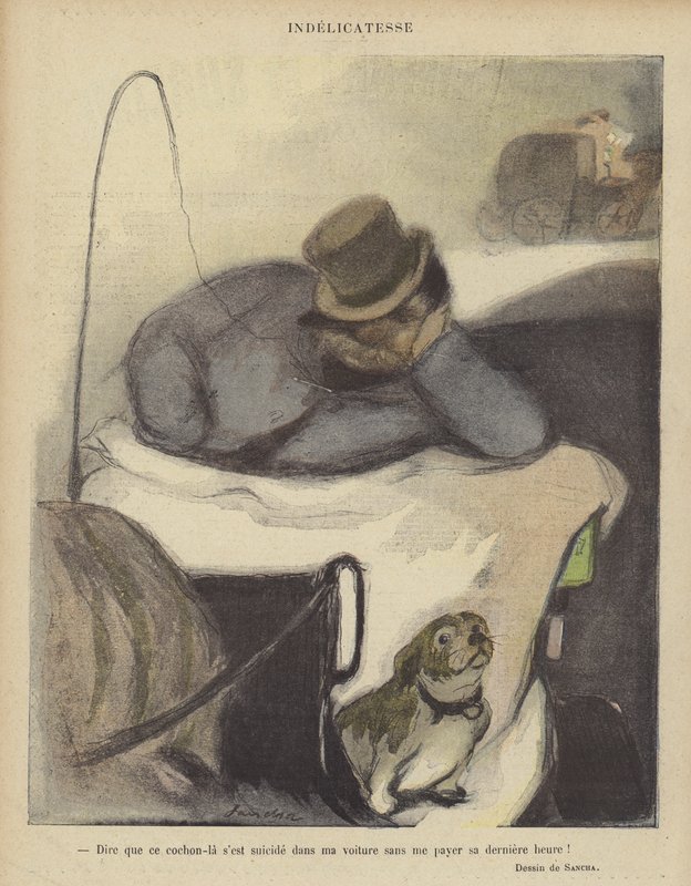 Ilustrace pro Le Rire od Francisco Sancha y Lengo