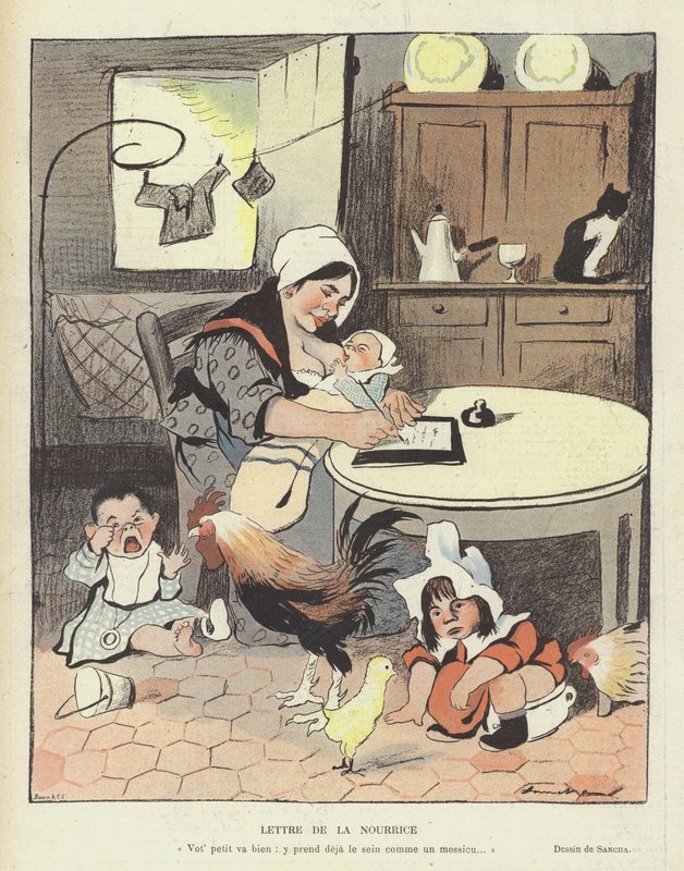 Ilustrace pro Le Rire od Francisco Sancha y Lengo