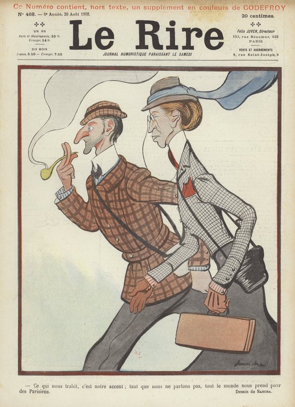 Ilustrace pro Le Rire od Francisco Sancha y Lengo