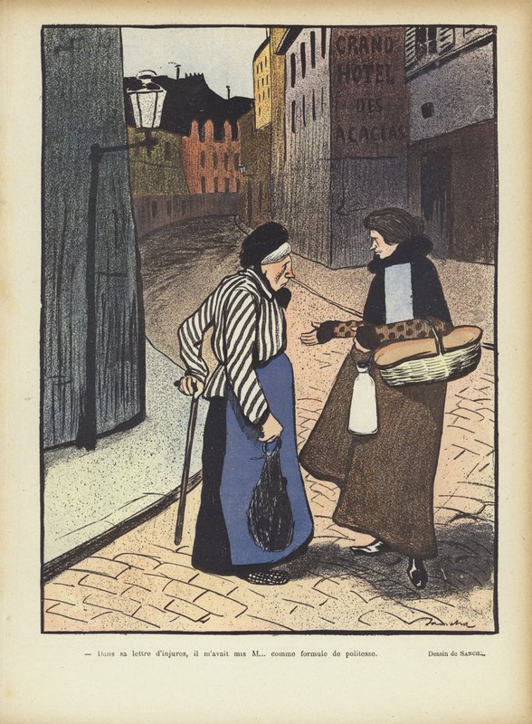 Ilustrace pro Le Rire od Francisco Sancha y Lengo