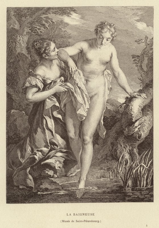 Lázeň od Francois (after) Boucher