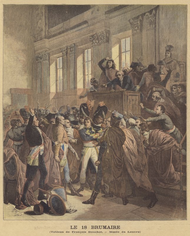 18 Brumaire od Francois Bouchot