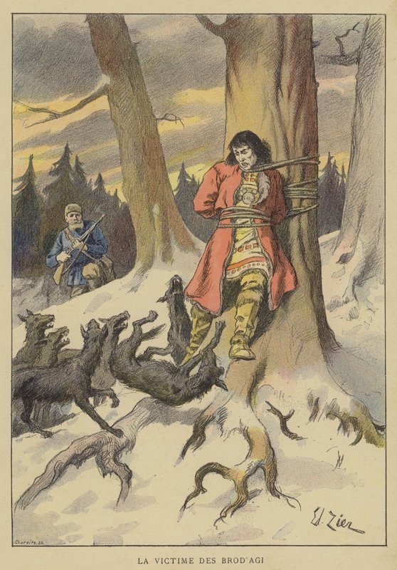 Oběť BrodAgi od Francois Edouard Zier