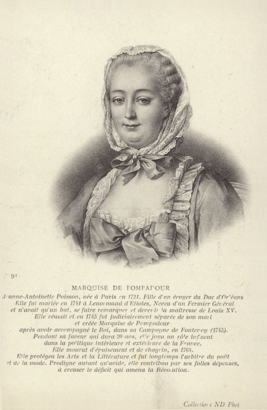 Markýza Pompadour od Francois Hubert Drouais