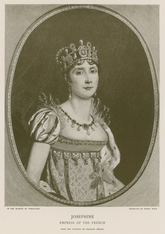 Josefína, francouzská císařovna od Francois Pascal Simon Gerard