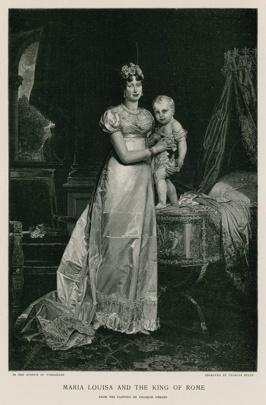 Maria Louisa a římský král od Francois Pascal Simon Gerard