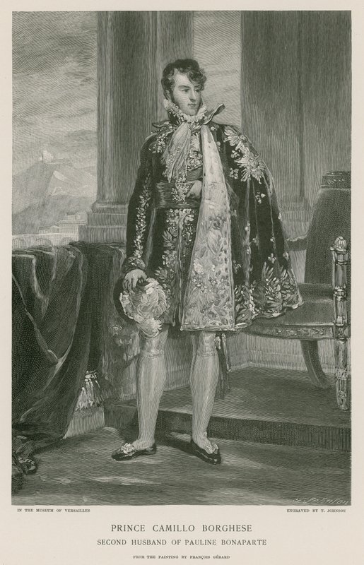 Princ Camillo Borghese od Francois Pascal Simon Gerard