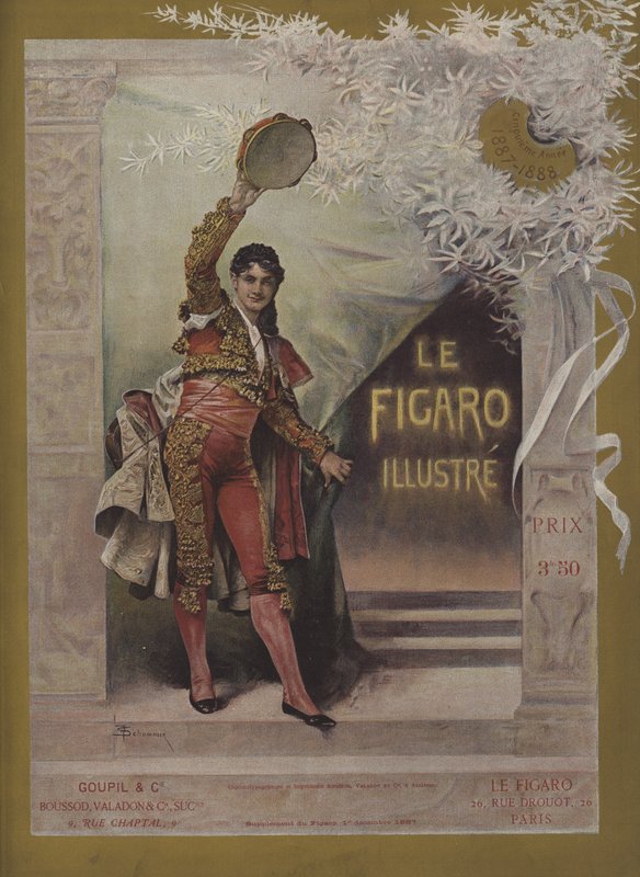 Obálka Le Figaro Illustre, 1. prosince 1887 od Francois Schommer