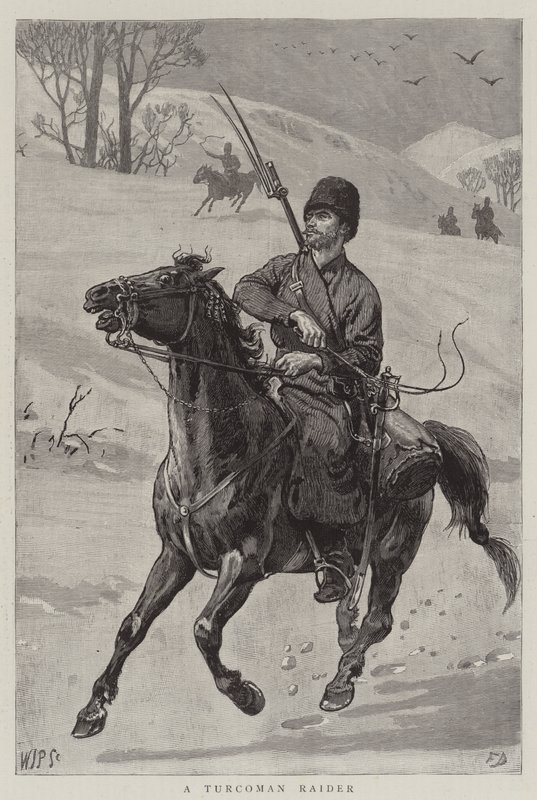 Turcomanský nájezdník od Frank Dadd