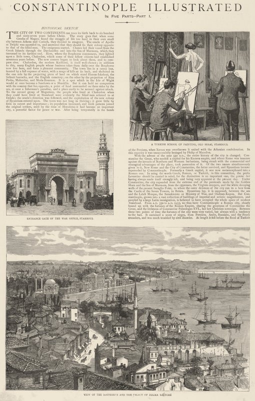 Konstantinopol ilustrovaný od Frank Dadd
