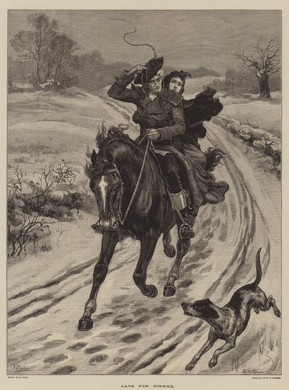 Pozdě na večeři od Frank Dadd