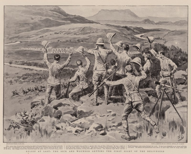 Konečně úleva, nemocní a zranění poprvé spatřili vysvoboditele od Frank Dadd