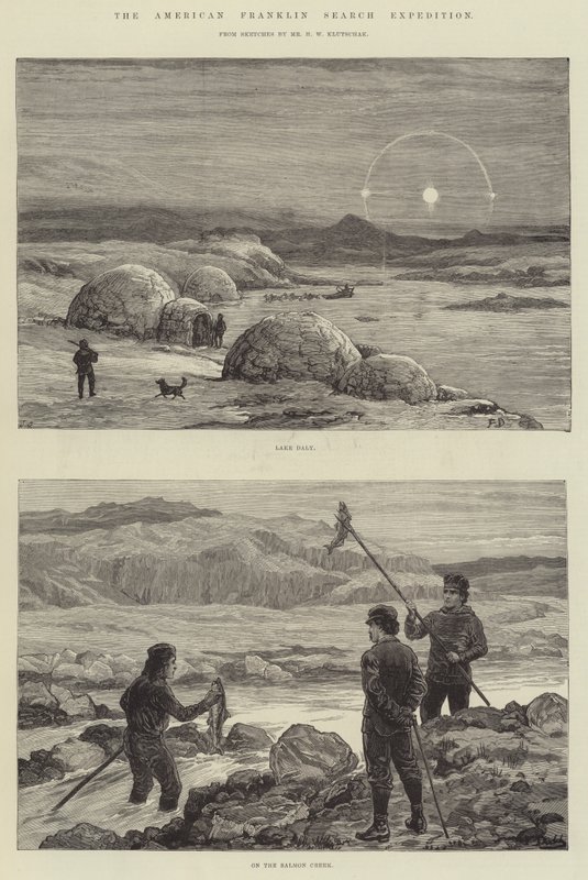 Americká Franklinova pátrací expedice od Frank Dadd