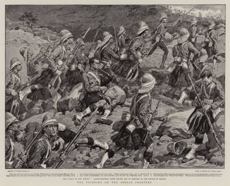 Boj na indické hranici od Frank Dadd