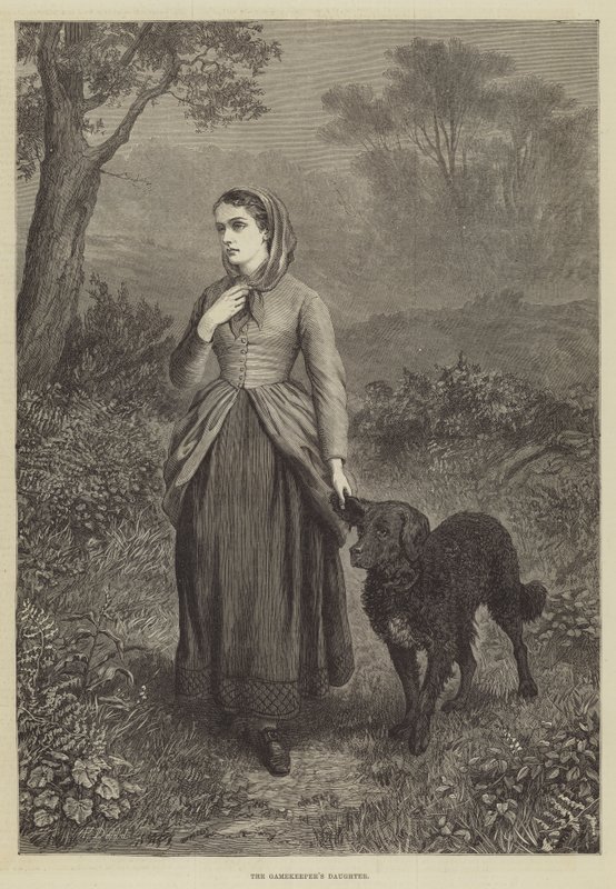 Dcera hajného od Frank Dadd