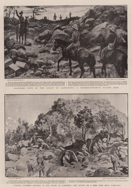 Válka v Jižní Africe od Frank Dadd