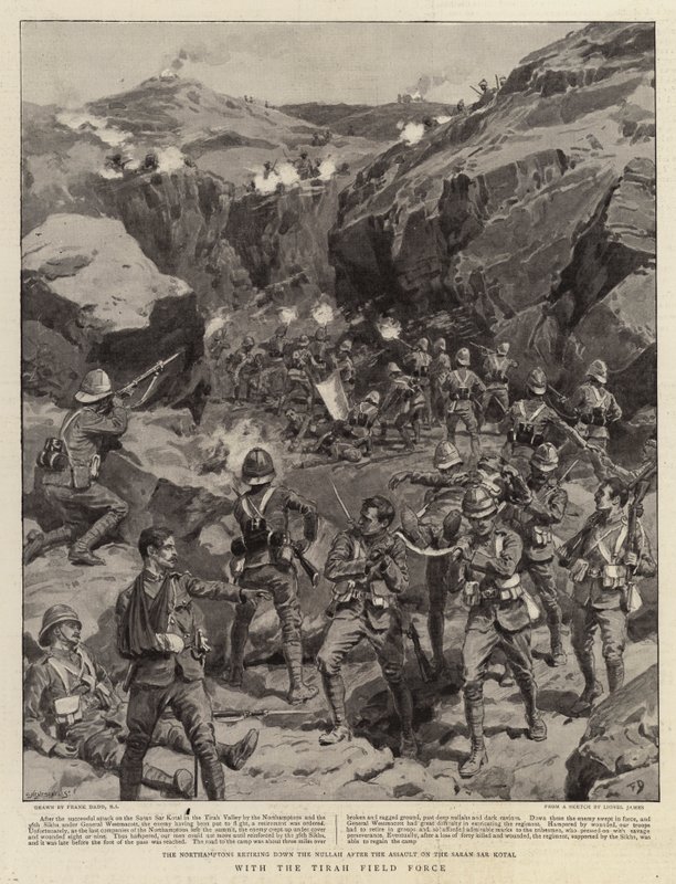 S polní jednotkou Tirah od Frank Dadd