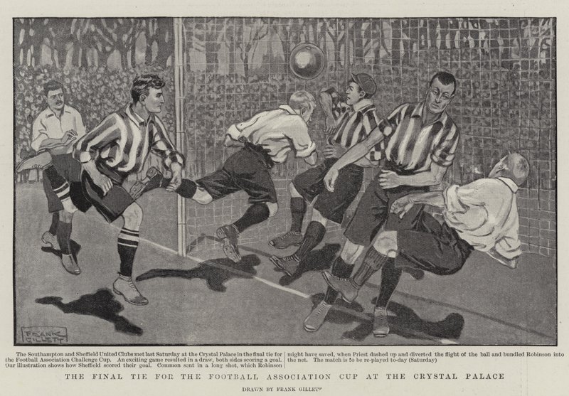 Finále Poháru fotbalové asociace v Crystal Palace od Frank Gillett