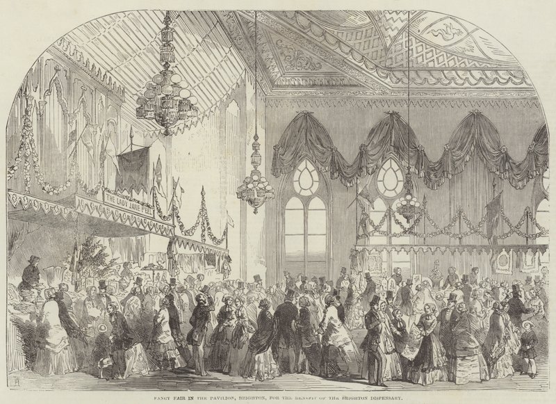 Luxusní veletrh v pavilonu, Brighton, ve prospěch Brightonské lékárny od Frank Watkins
