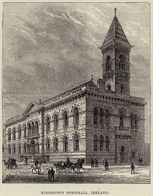 Kingstown Townhall, Irsko od Frank Watkins