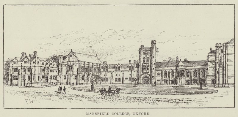 Mansfield College, Oxford od Frank Watkins