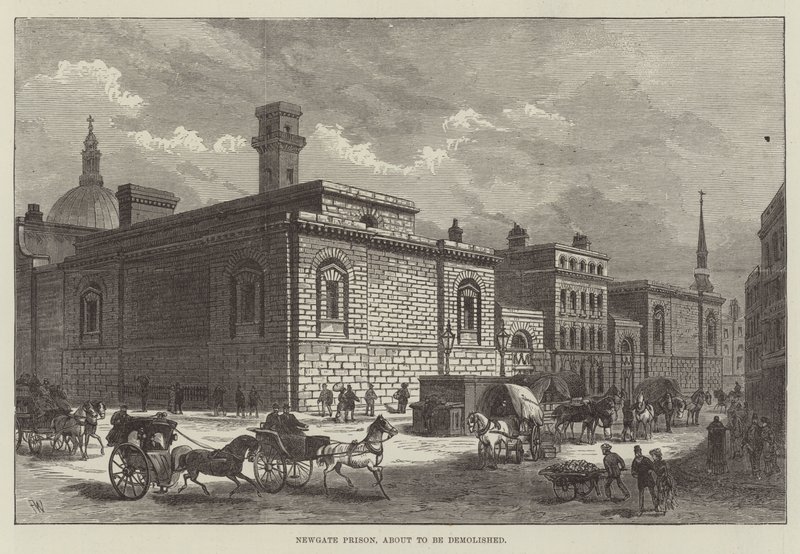 Věznice Newgate, která bude zničena od Frank Watkins