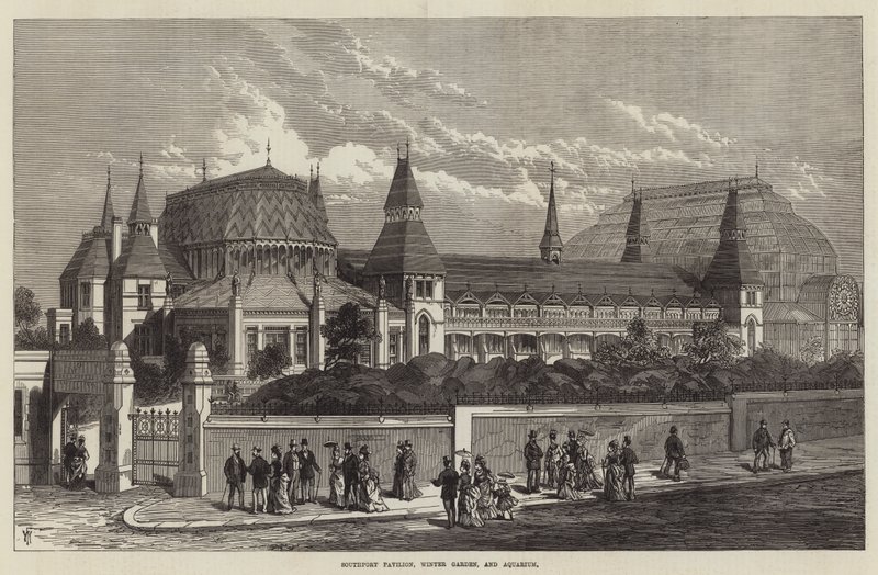 Southport pavilon, zimní zahrada a akvárium od Frank Watkins