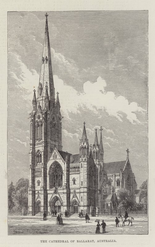 Katedrála Ballarat, Austrálie od Frank Watkins