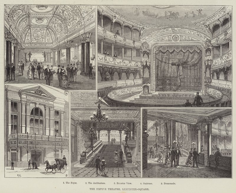 Divadlo Empire, Leicester-Square od Frank Watkins