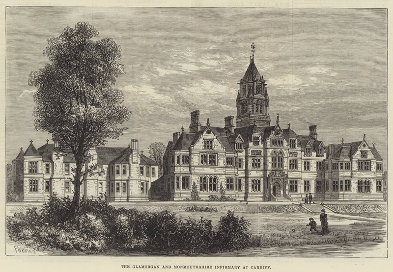 Glamorgan a Monmouthshire Infirmary v Cardiffu od Frank Watkins