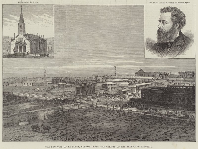 Nové město La Plata, Buenos Aires, hlavní město Argentinské republiky od Frank Watkins