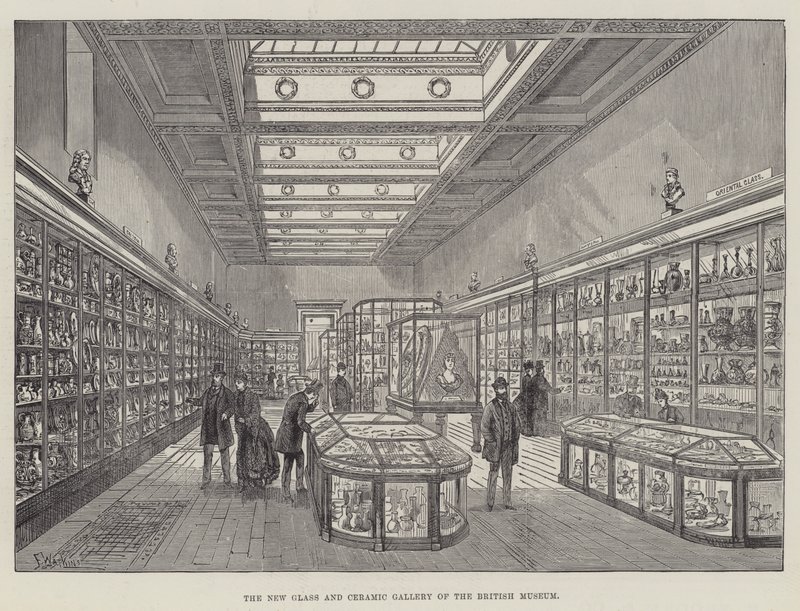 Nová galerie skla a keramiky Britského muzea od Frank Watkins