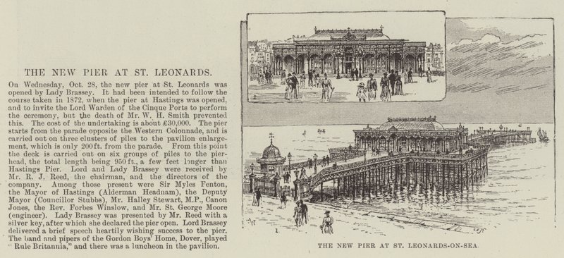 Nové molo v St Leonards-on-Sea od Frank Watkins