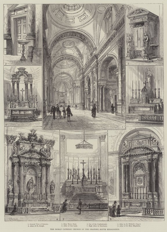 Římskokatolická církev oratoře, South Kensington od Frank Watkins