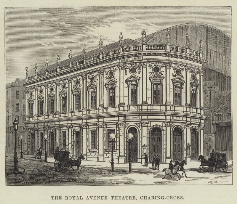 Divadlo Royal Avenue, Charing-Cross od Frank Watkins