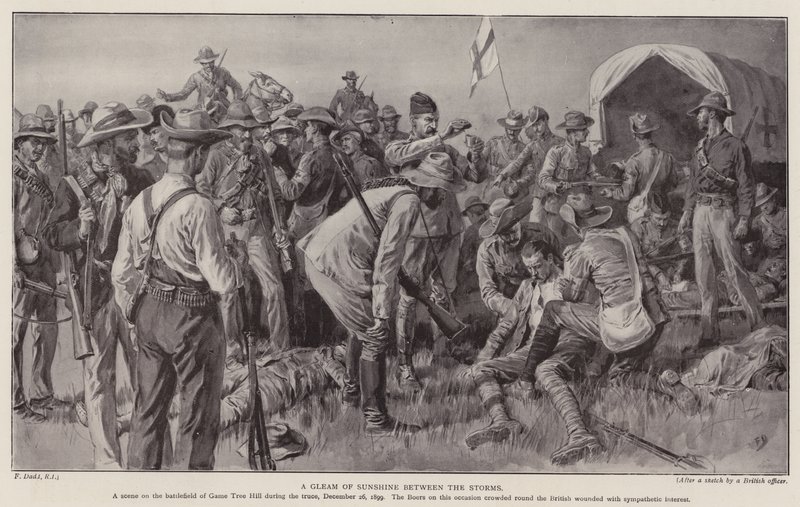 Záblesk slunce mezi bouřemi (litho) od Frank (after) Dadd