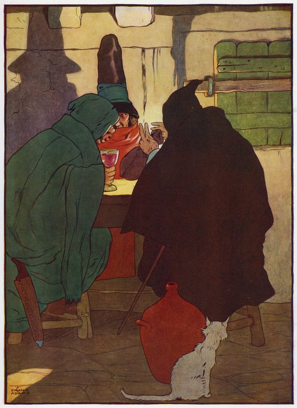 Ilustrace pro Babes in the Wood (barva lito) od Frank Adams
