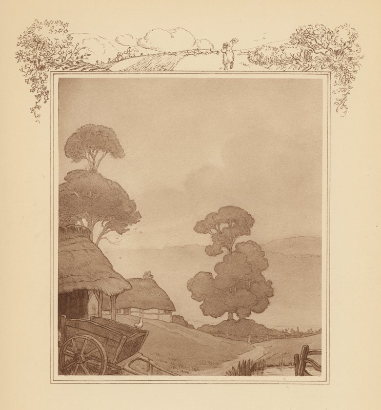 Ilustrace ke Grayovým elegiím (barevná litografie) od Frank Adams
