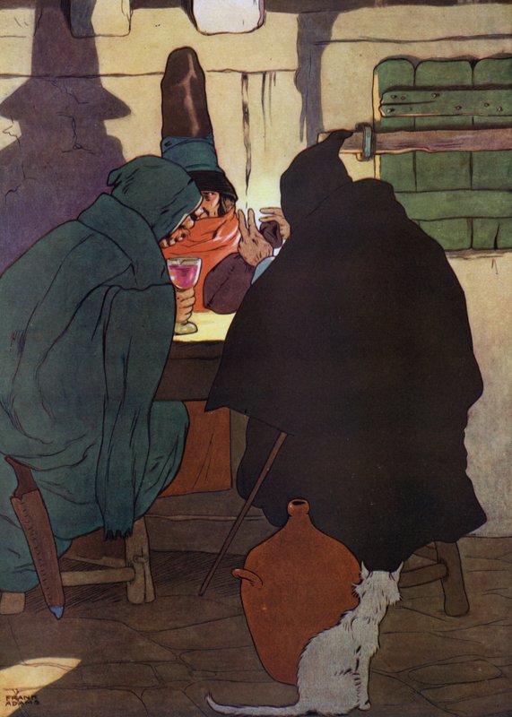 Ilustrace pro The Babes in the Wood (barva lito) od Frank Adams