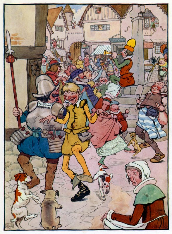 Ilustrace k Příběhu syna Toma The Piper
