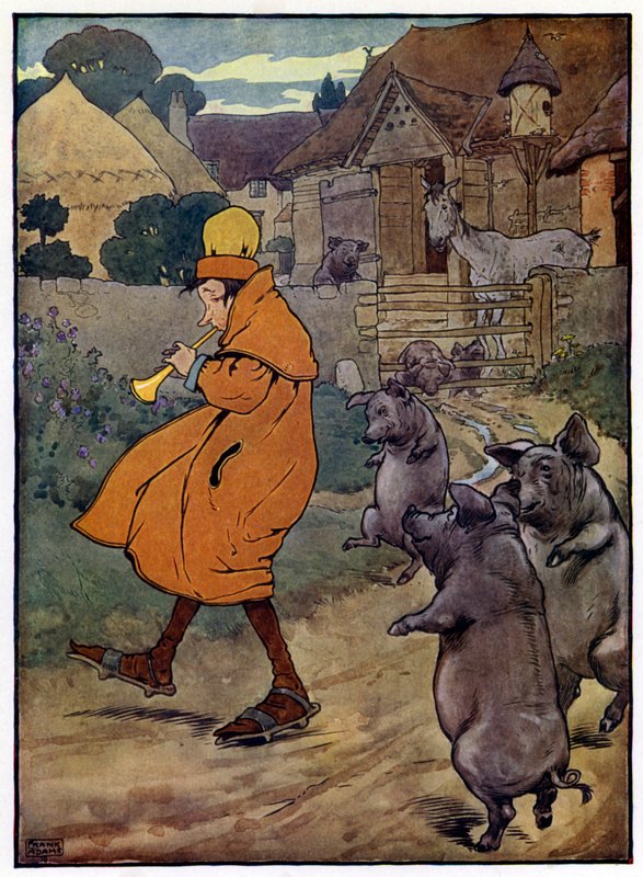 Ilustrace k Příběhu syna Toma The Piper