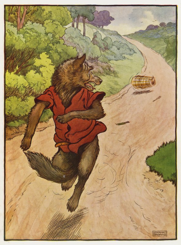 Ilustrace pro Tři malá prasátka od Frank Adams