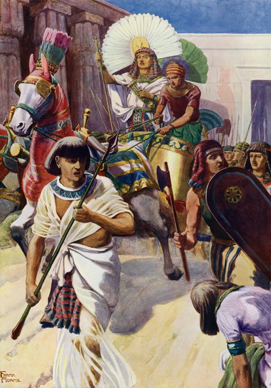 Joseph The Ruler (barva lito) od Frank Adams