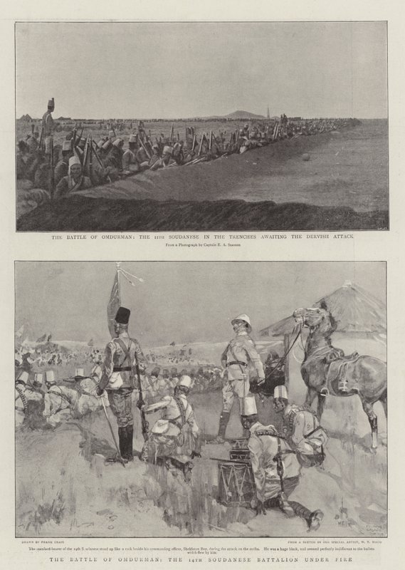 Bitva o Omdurman od Frank Craig