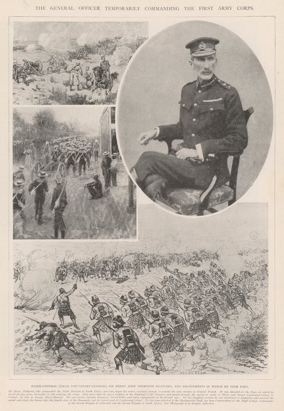 Generální důstojník dočasně velící prvnímu armádnímu sboru od Frank Dadd