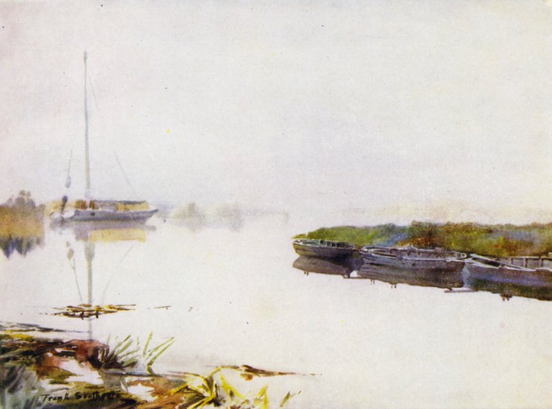 Norfolk Broads: Podzimní den od Frank Southgate