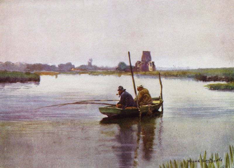 Norfolk Broads: Lov cejnů poblíž St Benet
