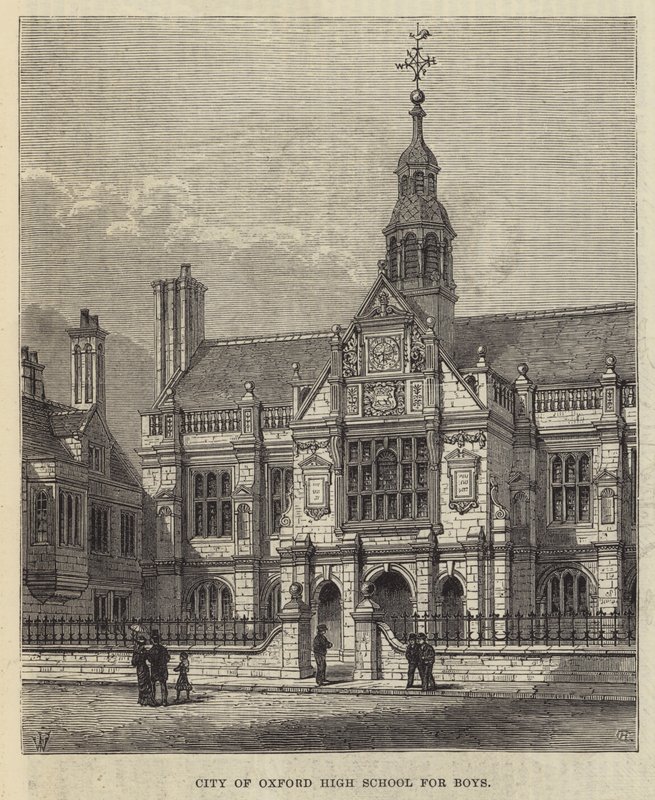Střední chlapecká škola města Oxford od Frank Watkins