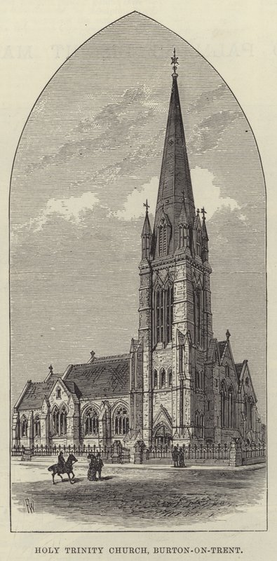Kostel Nejsvětější Trojice, Burton-on-Trent od Frank Watkins