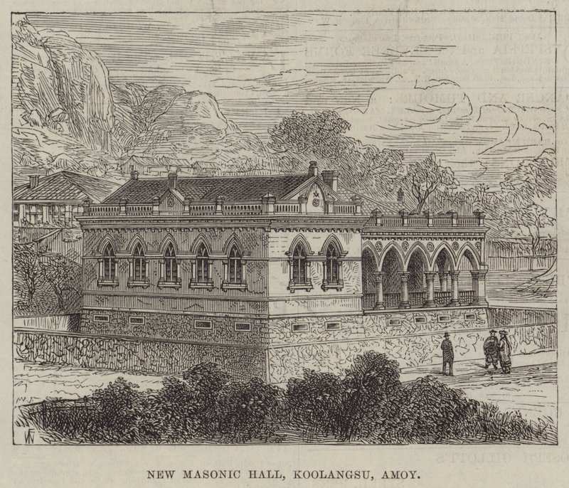 New Masonic Hall, Koolangsu, Amoy od Frank Watkins